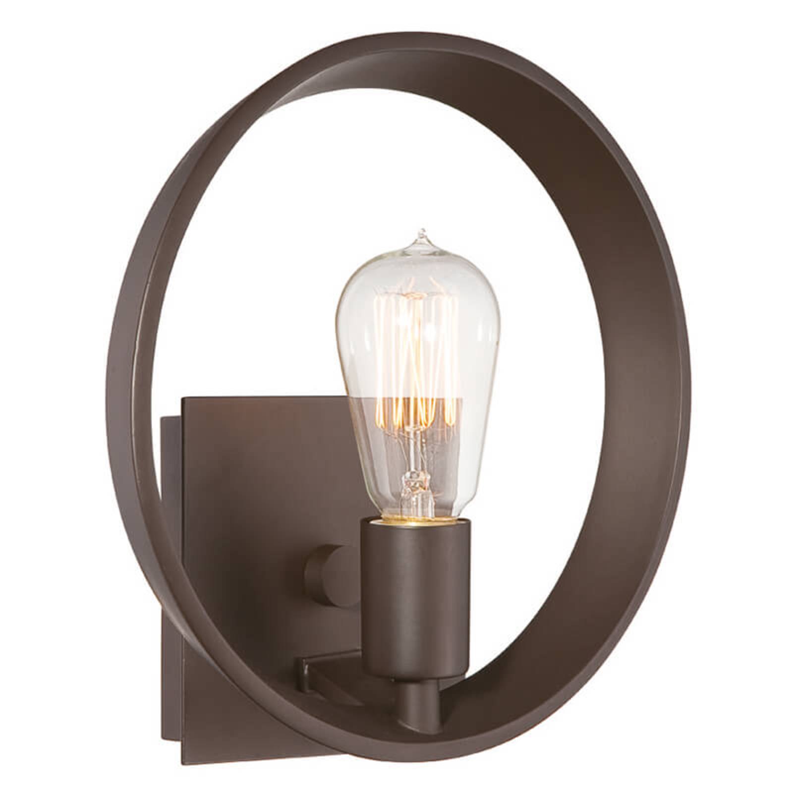 Wandleuchte Theater Row, bronze