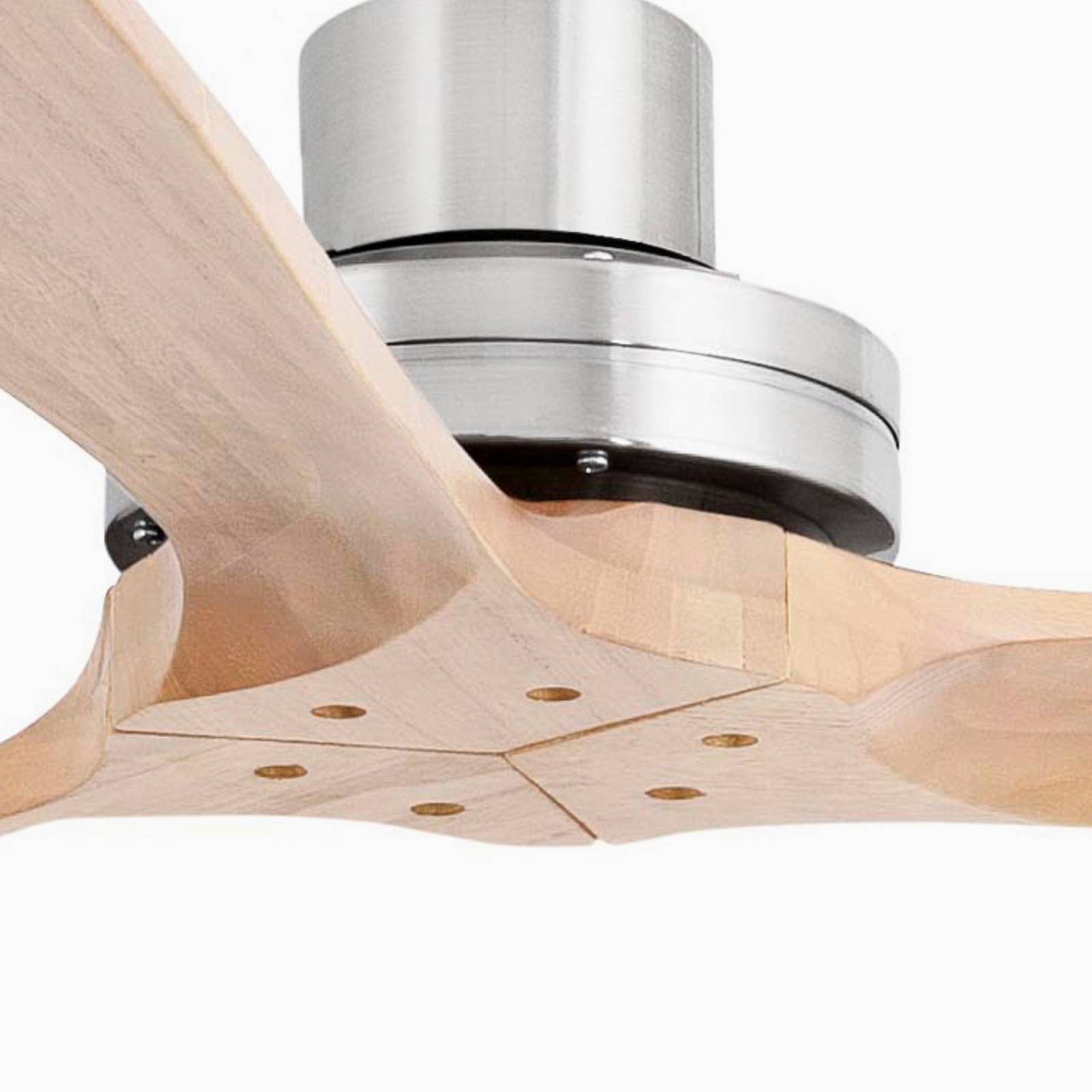 Deckenventilator Lantau XL nickel matt/kiefer