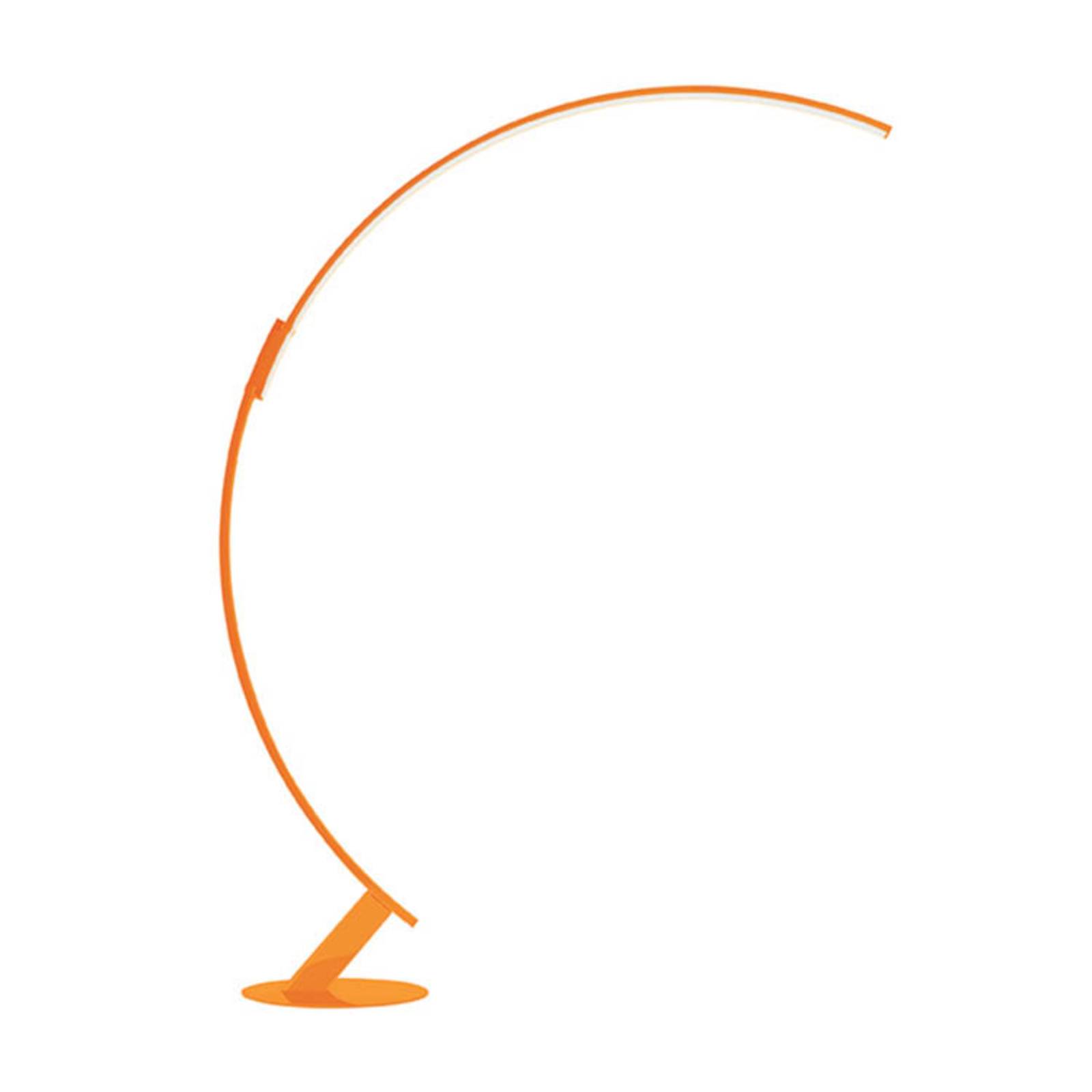 kdln LED-Stehleuchte Kyudo, orange, Höhe 212 cm