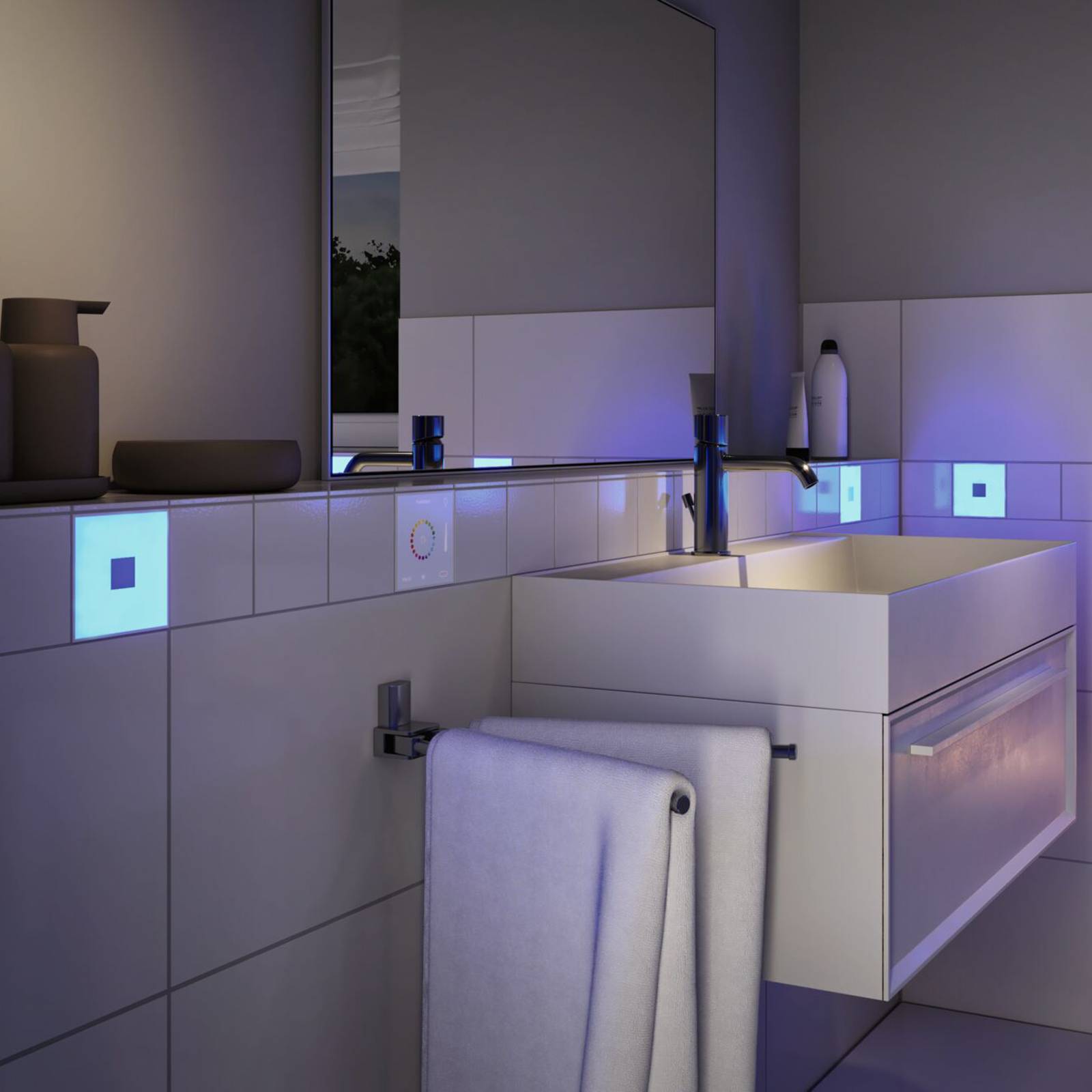 Paulmann LumiTiles Touch Modul Square Wandschalter