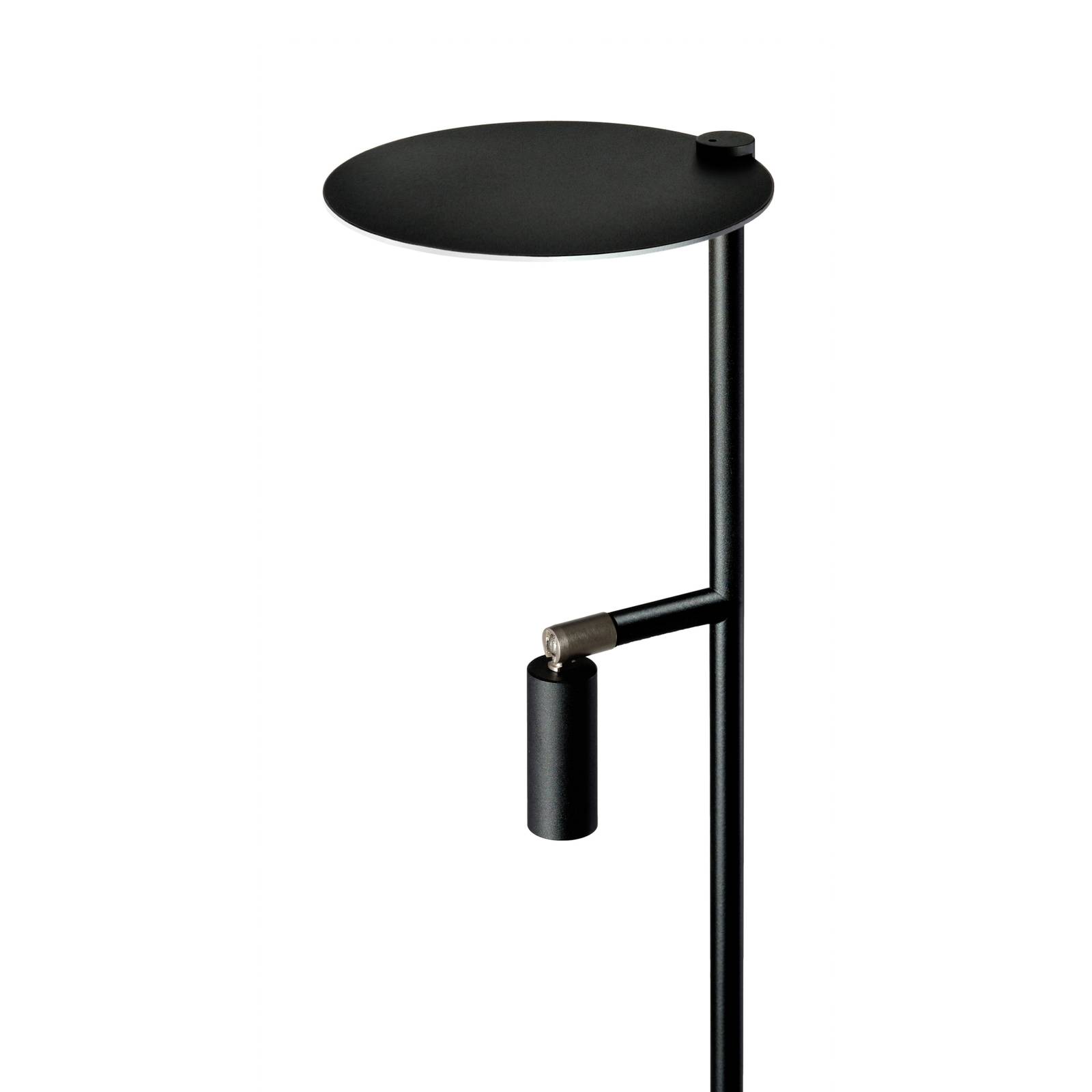 LED-Stehleuchte Kelly Spot justierbar black/nickel