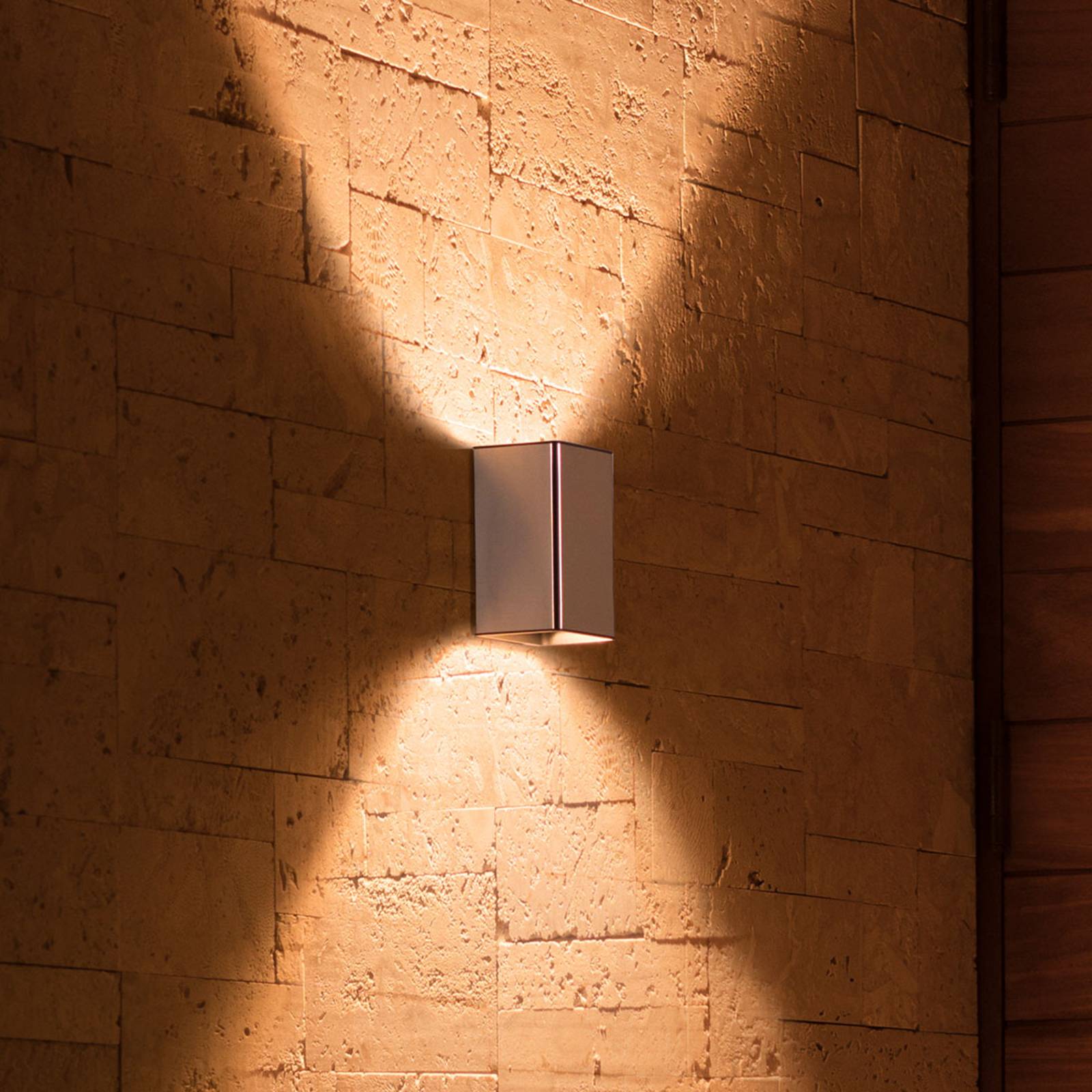 Philips Hue Resonate WACA Up-& Downlight, edelstahl