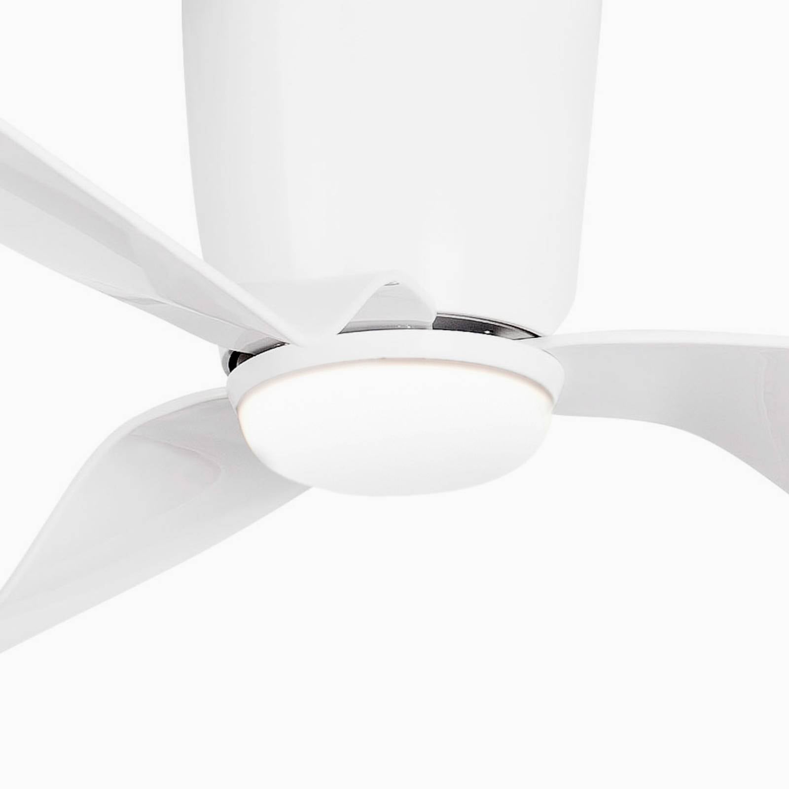 Deckenventilator Pemba L LED-Leuchte, weiß