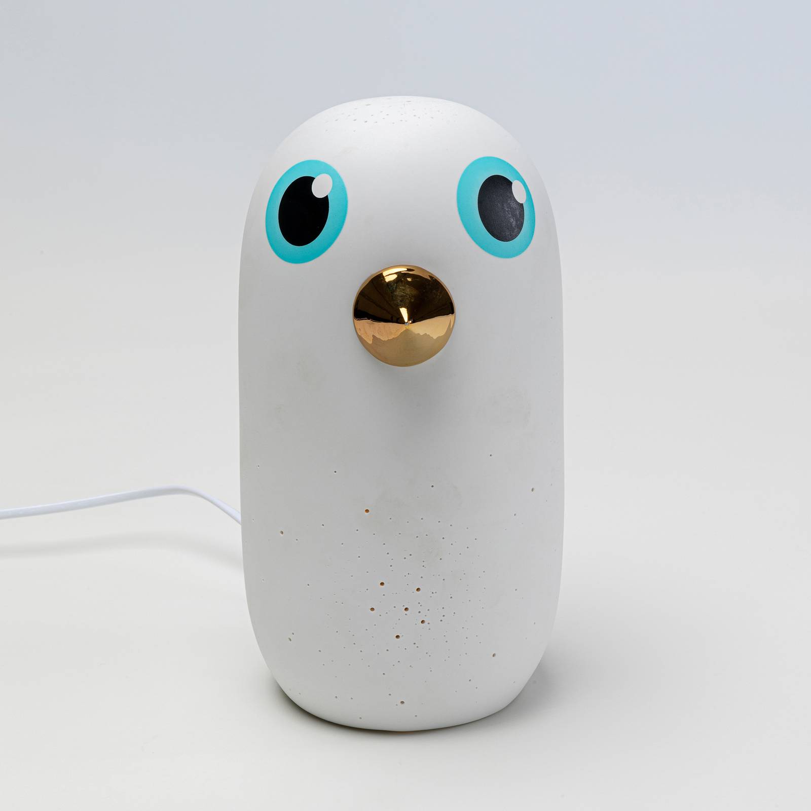 KARE Birdie Tischleuchte aus Porzellan, Höhe 26 cm