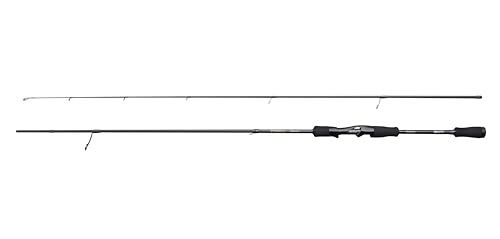 Abu Garcia ORRA Predator Spinnrute - Premium Angelrute für Süß- und Salzwasserangler, ideal für Barsch, Hecht und Forelle, leicht, sensibel und langlebig 2,13m 7-28G, Schwarz