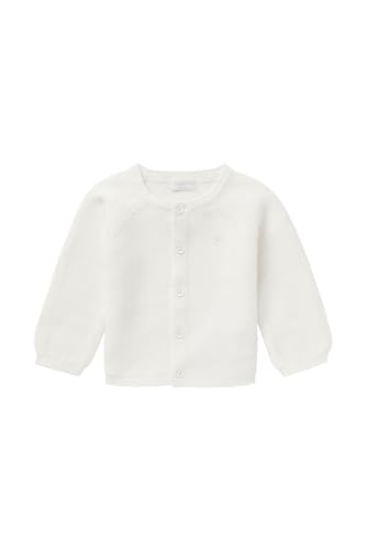 Noppies Baby Unisex Baby U Cardigan Knit Naga Strickjacke, White-C001, 50