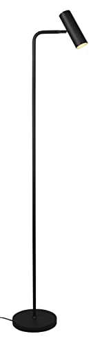 Trio Leuchten Stehleuchte Marley 412400132, Metall Schwarz matt, exklusiv Leuchtmittel 1x GU10