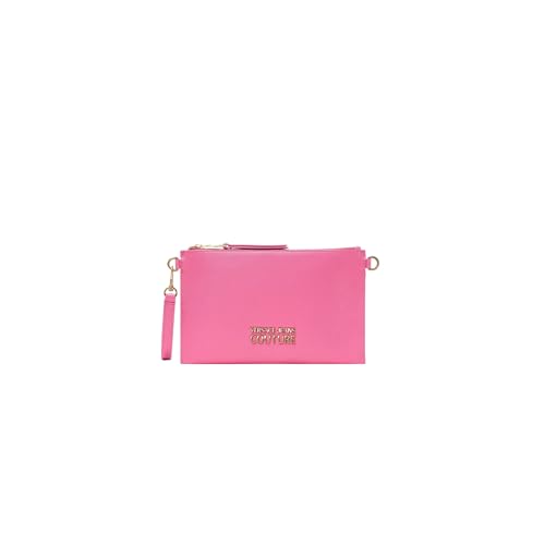 Versace JEANS COUTURE D Tüte Saffiano Logo Metall, Rosa, Einheitsgröße