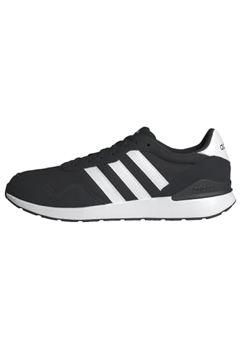 Adidas Herren Run 60s 4.0 Shoes, Core Black/Cloud White/Core Black, 45 1/3 EU