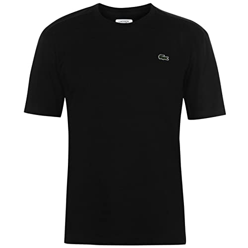 Lacoste Herren Crew Neck Th2038 T Shirt, Noir, L