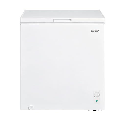 Comfee RCC202WH2EU(E) Gefriertruhe 198L, Leise 41dB, 4-Sterne-Gefrieren, Flexibel -30°C bis +10°C, Großes Fassungsvermögen für Familien, für Küche & Garage, Weiß