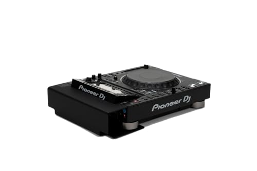 Kabelabdeckung AS kompatibel mit Pioneer CDJ 2000 – integrierter Kabelkanal, minimalistisch, hochwertig, modern, funktional, professionell. Made in Germany