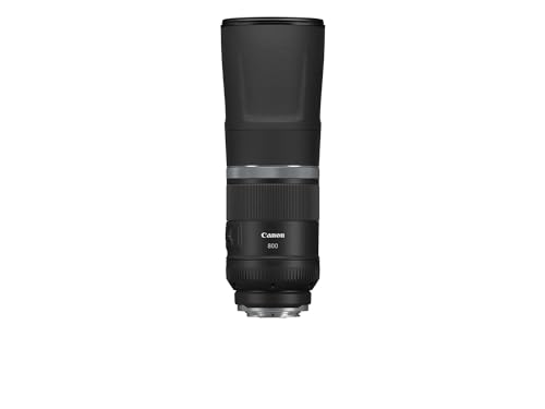 Canon Objektiv RF 800mm F11 is STM (Supertele-Objektiv für EOS R Serie, Festbrennweite, 4-Stufen optischer Bildstabilisator, 1.260g, kompakt), schwarz