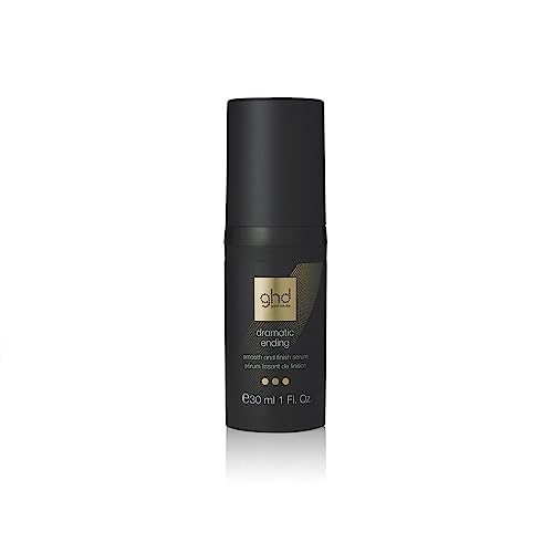 ghd dramatic ending - smooth & finish serum: Haarserum für ein geschmeidiges, glänzendes & glattes Finish, leichte Formulierung, reduziert Frizz, für alle Haartypen; 30 ml