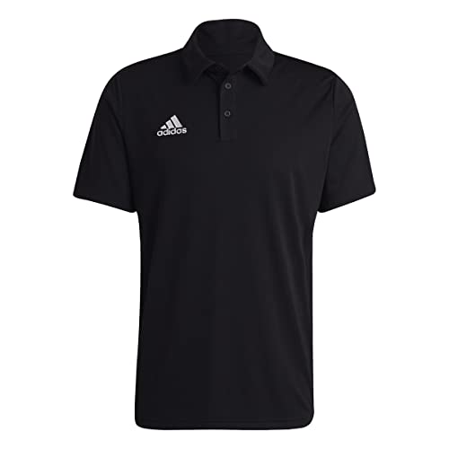 adidas Herren Entrada 22 Polo Shirt, Black, XL