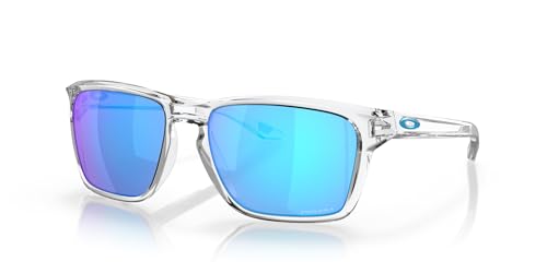Oakley SYLAS Sonnenbrille POLISHED CLEAR/PRIZM SAPPHIRE Einheitsgröße