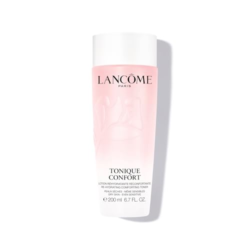 Lancôme Tonique Confort Gesichtswasser, feuchtigkeitsspendende und beruhigende Lotion mit Rosenwasser, Hyaluronsäure & Squalan, ideal zur Pflege empfindlicher Haut, 200ml
