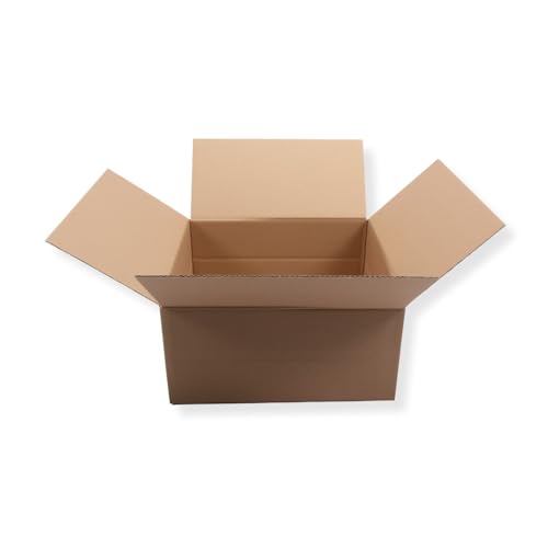 10 St. Faltkarton Karton 400x400x200 mm 1 wellig Versandkiste