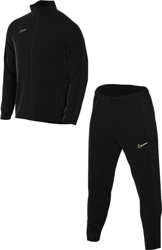 Nike DV9753-016 M NK DF ACD23 TRK Suit K BR Tracksuit Herren Black/Black/METALLIC Gold Größe S