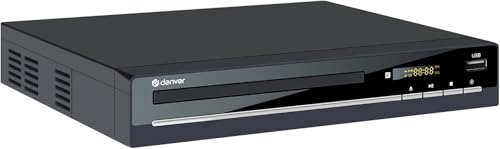 Denver DVH-7787MK3 DVD Player – Region-Free mit HDMI, Scart & USB-Verbindung – 1080p Upscaling, Dolby Digital Sound & Fernbedienung