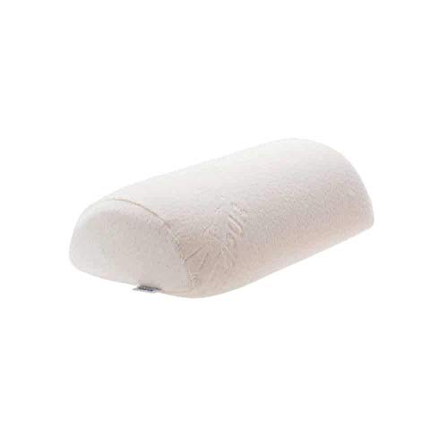 TEMPUR Universalkissen aus Memory Foam, halbrundes Stützkissen zur Druckentlastung und ergonomischen Unterstützung für Knie, Lenden- und Nackenbereich, waschbarer Bezug, 50 x 20 x 10 cm, Beige