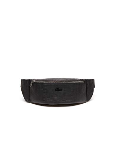Lacoste NH2816, Herren Gürteltasche, Noir, Taille Unique