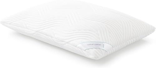 TEMPUR Comfort Medium Schlafkissen, klassisches Kissen für alle Schlafpositionen, waschbarer Bezug, Oeko-TEX Made IN Green, Liegegefühl mittelfest, 40 x 75 cm
