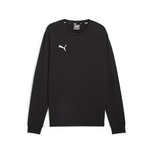 PUMA Herren Teamgoal Casuals Sweatshirt Mit Rundhalsausschnitt Strickpullover, Puma Black-puma White, 3XL EU