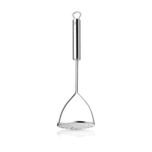 WMF Profi Plus Kartoffelstampfer Edelstahl 28,5 cm, Cromargan Edelstahl teilmattiert, spülmaschinengeeignet