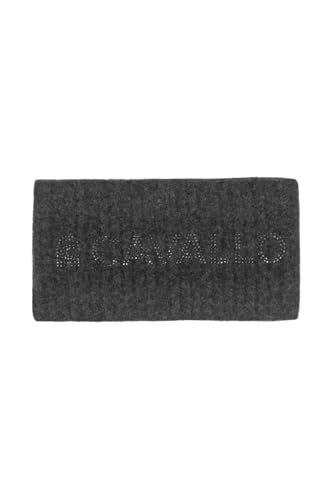 Cavallo Stirnband ROVENA black melange Strick Sportswear HW 25, Größe:Stück