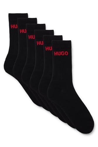 BOSS MEN 6P QS RIB LOGO CC Black1, 43-46