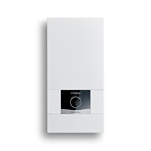 Vaillant elektronischer Durchlauferhitzer, VED pro 21/8, druckfest, 21kW, 400V, Wasserleistung von 8 l/min, drei einstellbare Fixtemperaturen (35°C/45°C/55°C), 0010023794