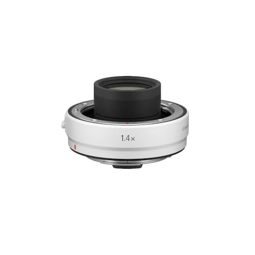 Canon Objektiv Extender RF 1.4X - für Canon RF Objektive (1,4-fache Brennweiten-Verlängerung, für RF-Bajonett optimiertes Linsendesign), hellgrau