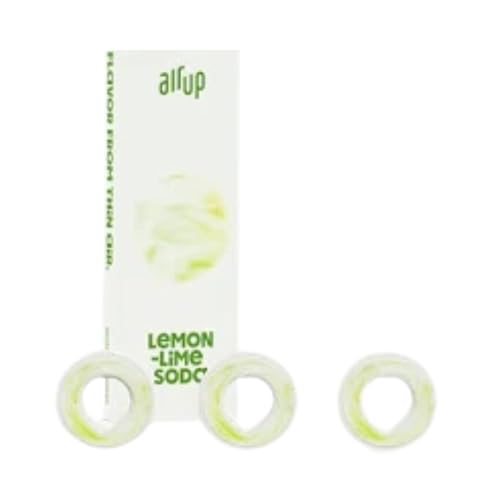 Duft-Pods Original für Air Up Flasche mit erfrischendem Lemon Lime Soda-Geschmack - 0 Zucker, 0 Kalorien nur natürliches Aroma - 3x Air Up Pods für 15L Wasser mit Geschmack durch Duft