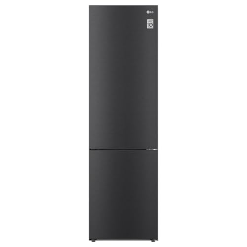 LG GBP62MCNAC Kühl-Gefrierkombi – 384 L, Energieeffizienz A, Total NoFrost, DoorCooling+, niedriger Geräuschpegel, modernes Design in Anthrazit Schwarz, 59,5 x 67,5 x 203 cm