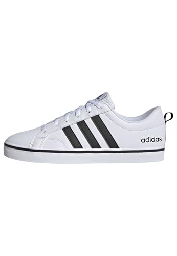 adidas Unisex VS Pace 2.0 Shoes, Cloud White / Core Black / Cloud White, 43 1/3 EU