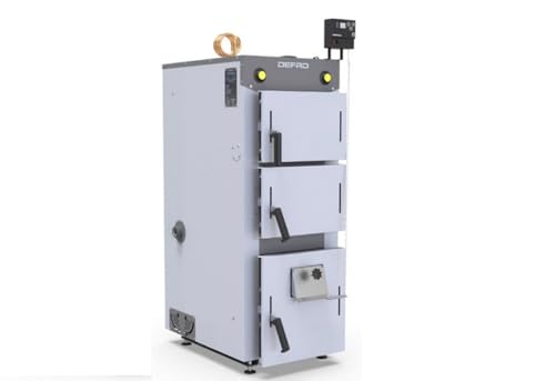 Defro Firewood Plus Holzkessel, 24 kW, Naturzugkessel für Zentralheizung, Scheitholzbetrieb