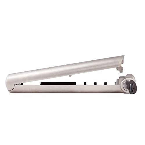 VINZ Atlantis Außenborder Motorschloss | mit SCM | Außenbordermotor schloss für alle Außenbordmotoren | Diebstahlsicherung mit Knebelbolzen | Rostfrei Schloss für Boot mit Schlüssel