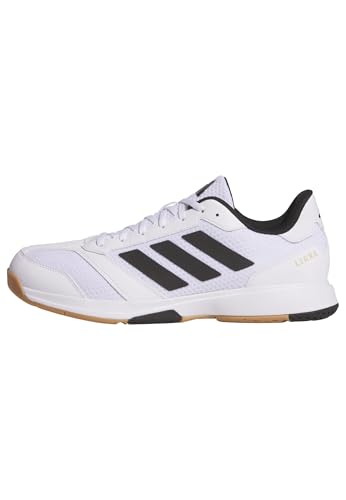 Adidas Herren Ligra 8 Mens Indoor Shoes, Cloud White/Core Black/Cloud White, 44 EU