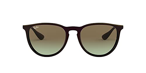 Ray-Ban Unisex-Erwachsene Sonnenbrille 4171, Braun (Black/Silver), 54
