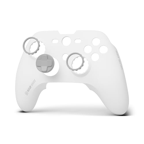 Scuf VALOR PRO Controller Abnehmbare Frontplatten-Kit – Magnetische Befestigung, Gleitringe – Weiß