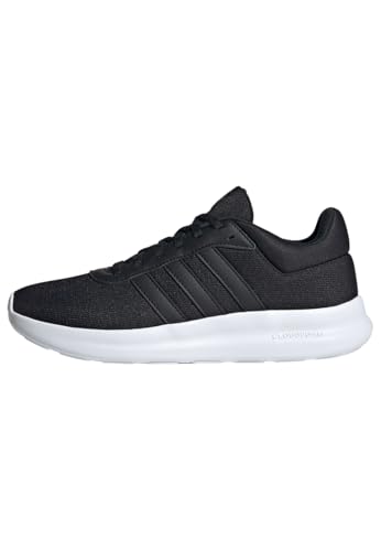 Adidas Damen LITE Racer 4.0 Shoes, Core Black/Core Black/Iron Metallic, 39 1/3 EU