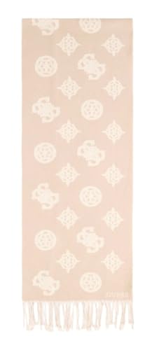 GUESS Schal Cresidia II Scarf 35X180 Dark Taupe Logo beige