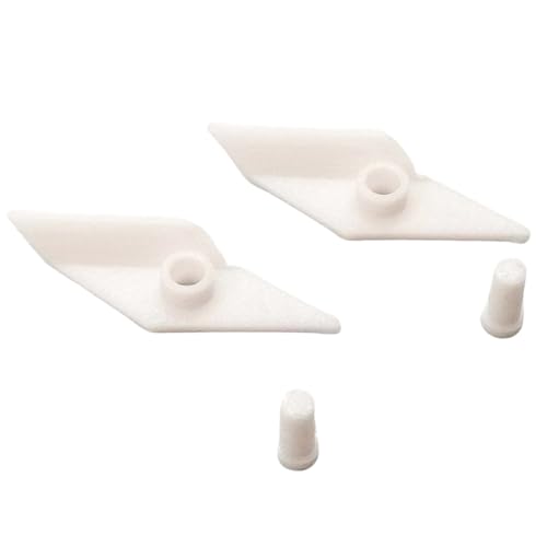 Twowinds Power Button Kompatibel mit Garmin Edge 1000 GPS, Einschaltknopf für Fahrradcomputer (2er Set) Weiß