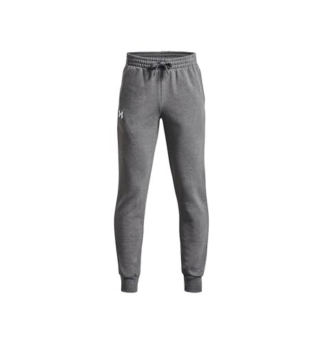 Under Armour Jungen Ua Rival Fleece Joggers Trainingshose, Grau, L EU