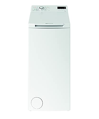 Bauknecht WMT Star 6ZB Toplader-Waschmaschine/ 6 kg/ 1200 UpM/ Vollwasserschutz/ Automatische Trommelpositionierung/ SoftOpening/ 15° Green&Clean/ Kurz 30'/ FreshFinish/ Extra Spülen/ Startzeitvorwahl