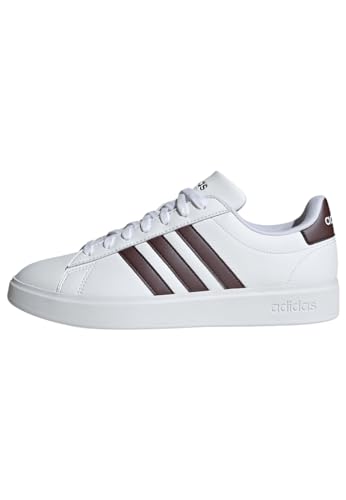 adidas Damen Grand Cloudfoam Lifestyle Court Comfort Shoes Schuhe, Cloud White/Core Black/Core Black, 39 1/3 EU