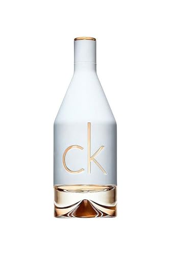 CALVIN KLEIN ck IN2U Eau de Toilette for her, floral-fruchtiger Damenduft 100 ml (1er Pack)
