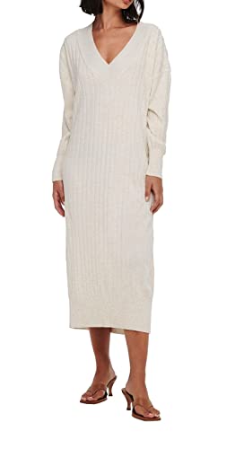 ONLY Female Strickkleid Midi-Länge