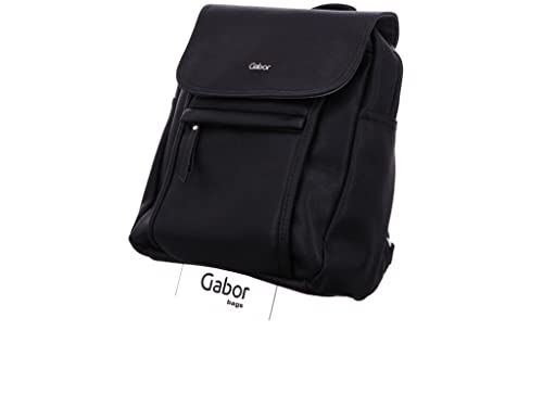 Gabor bags Mina Damen City Rucksack Backpack, 8 L Schwarz